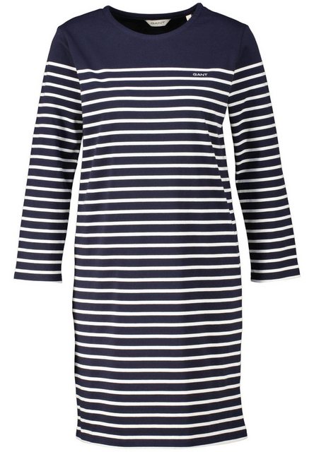 Gant Jerseykleid Damen Jerseykleid BRETON C-NECK DRESS (1-tlg) günstig online kaufen