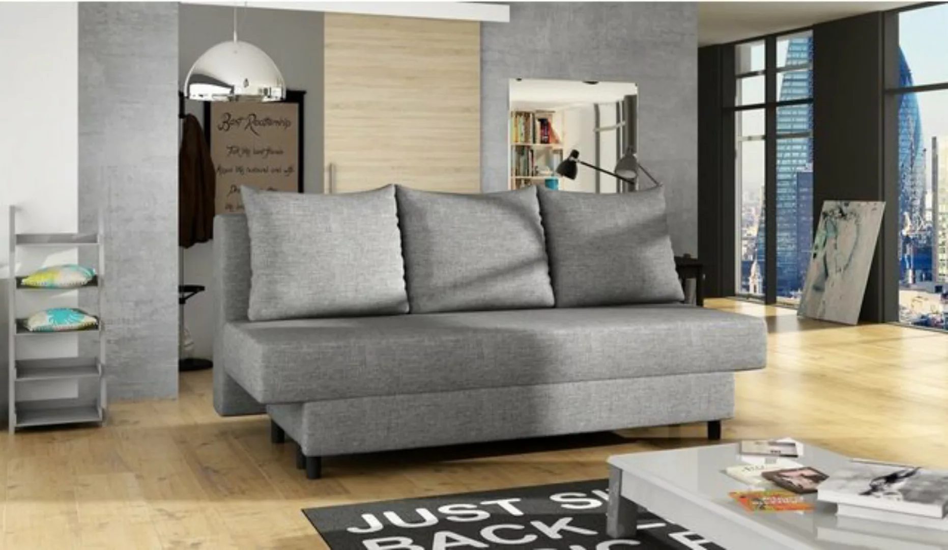 Luxusbetten24 Schlafsofa Designer Sofa Anisa, mit Schlaffunktion günstig online kaufen