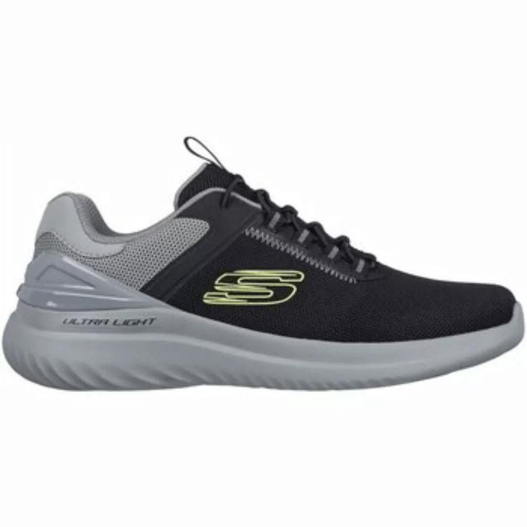 Skechers  Herrenschuhe Slipper black-grey 232673 BKGY günstig online kaufen