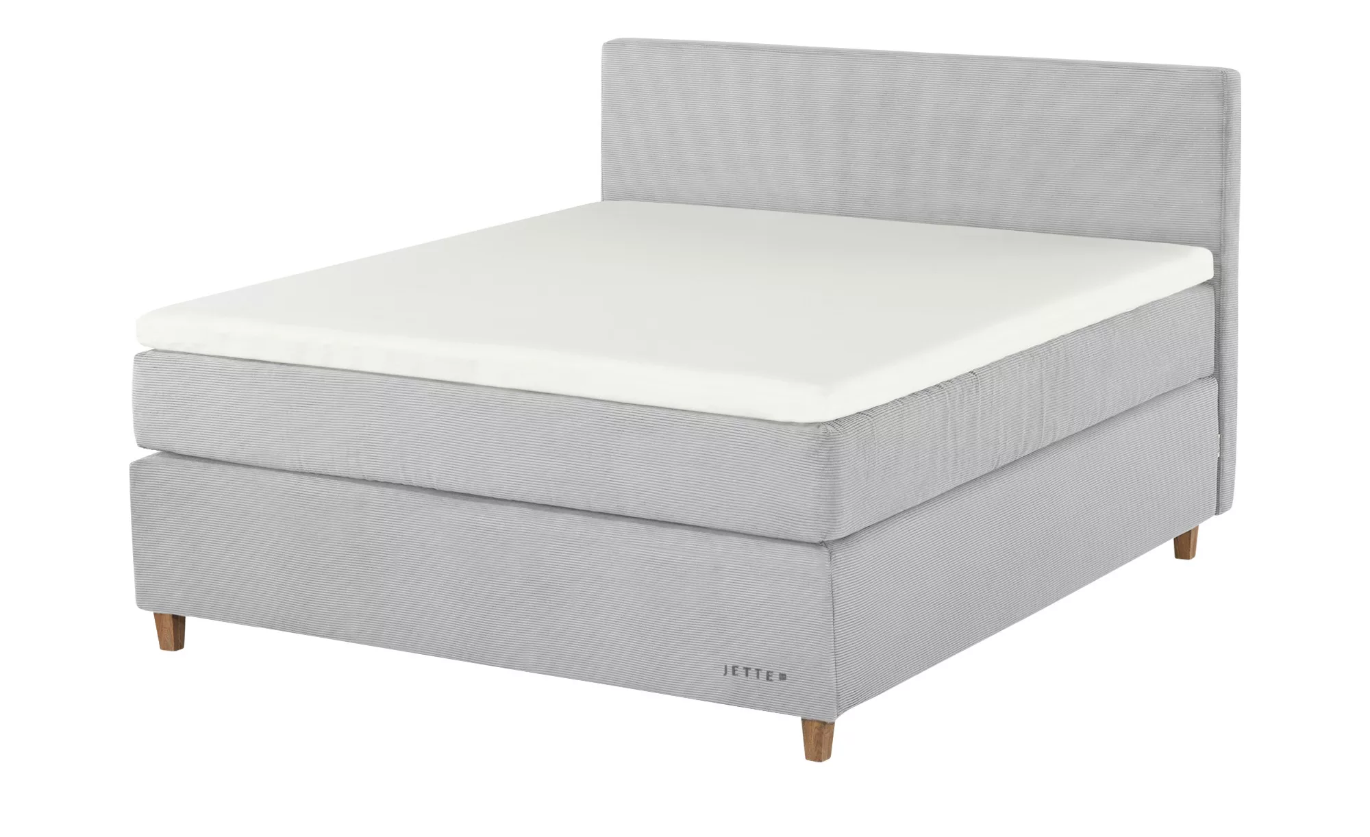 Jette Home Boxspringbett  Jette Flex ¦ grau ¦ Maße (cm): B: 145 H: 120,5 Be günstig online kaufen