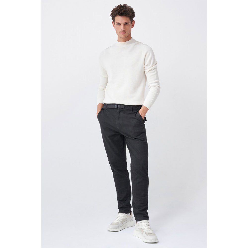 Salsa Jeans 125478-000 / S-repel Tapered Belt Jeans 32 Black günstig online kaufen