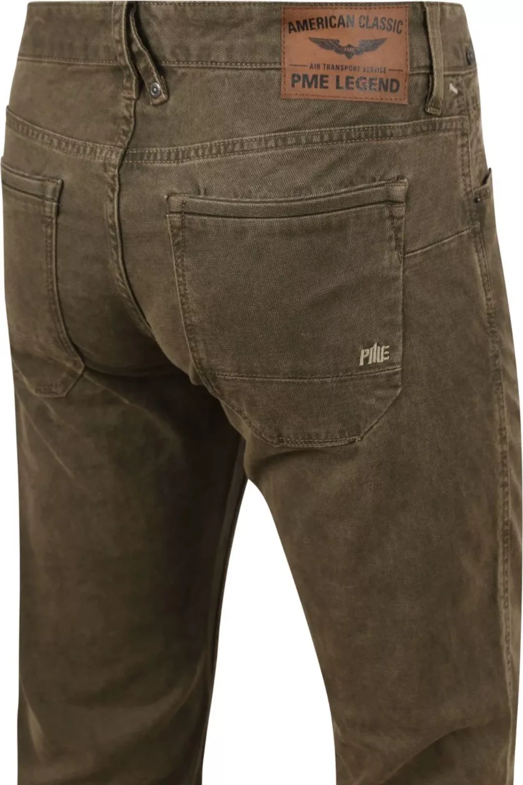 PME Legend Nightflight Jeans Olivgrün - Größe W 31 - L 34 günstig online kaufen