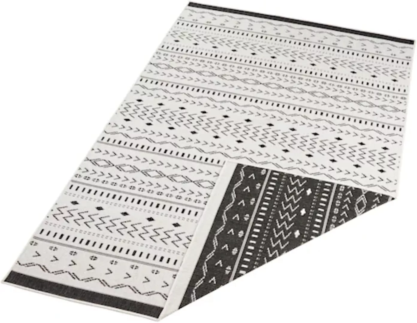 NORTHRUGS Teppich »Kuba«, rechteckig, In-& Outdoor, Wetterfest, Balkon, Gar günstig online kaufen