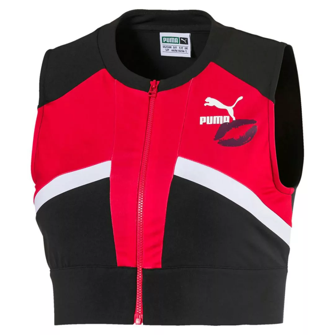 Puma Select X Maybelline Ärmelloses T-shirt S Puma Black / Red / Puma White günstig online kaufen