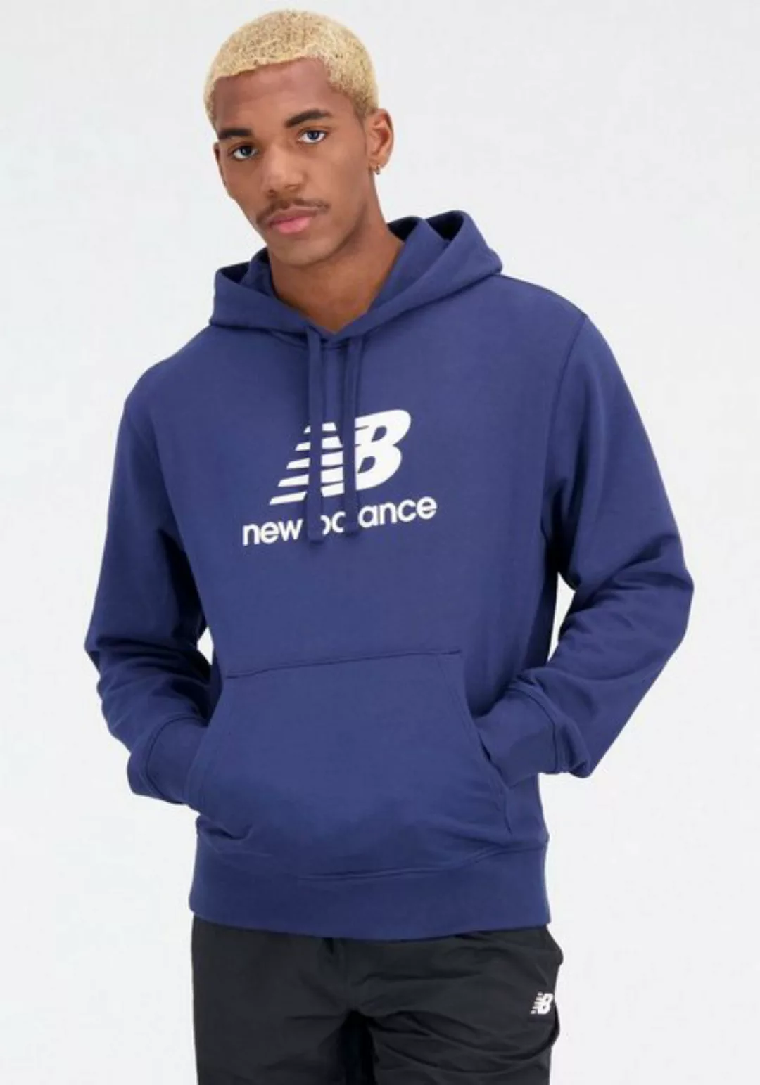 New Balance Kapuzensweatshirt NB ESSENTIALS STACKED LOGO FLEECE HOODIE günstig online kaufen