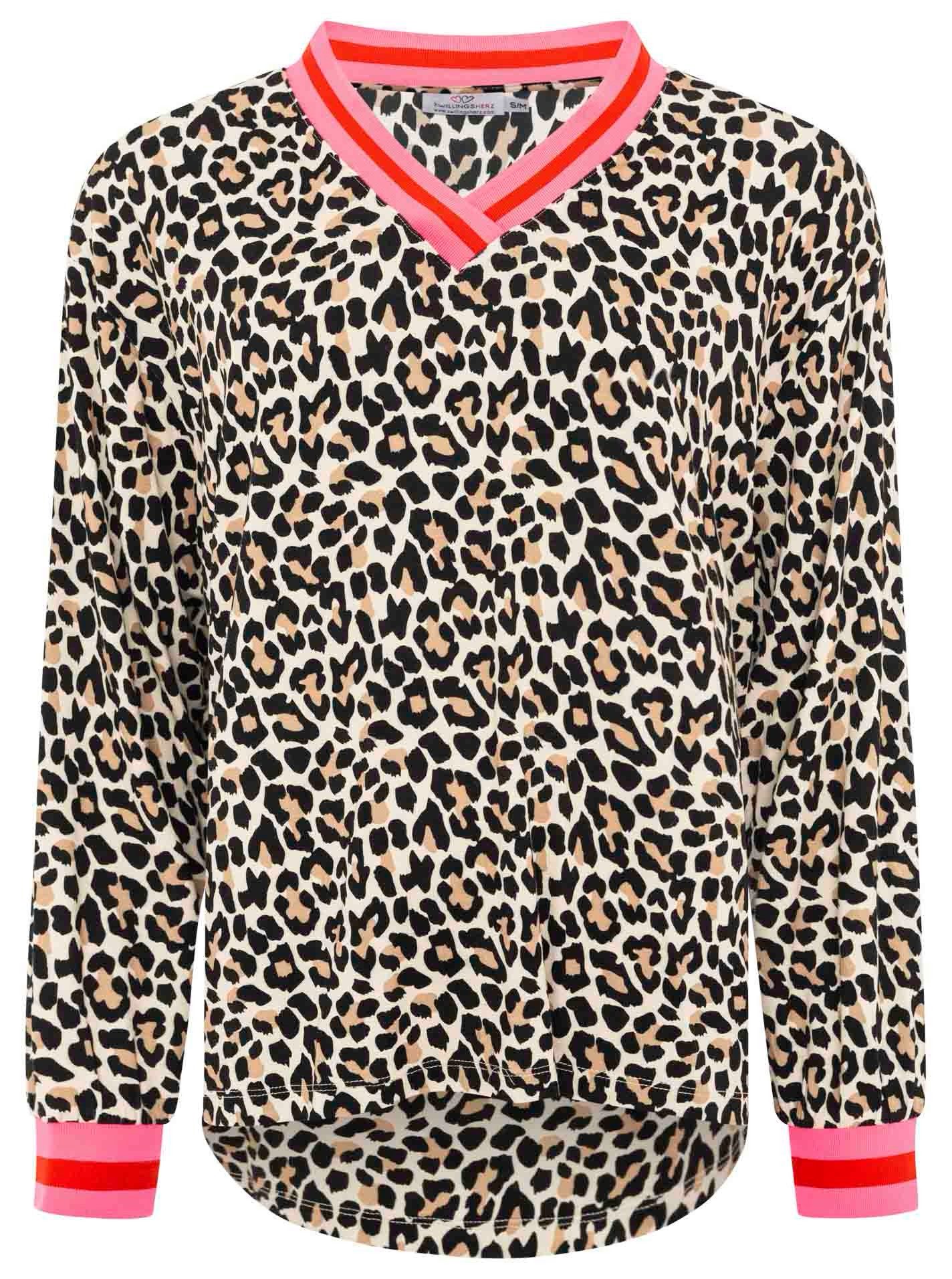 Zwillingsherz Langarmshirt Zwillingsherz Langarmshirt Leo günstig online kaufen