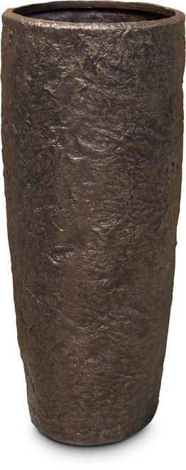 Rocky Bodenvase mit Steinstruktur Ø 43 cm, Höhe 100 cm bronze günstig online kaufen