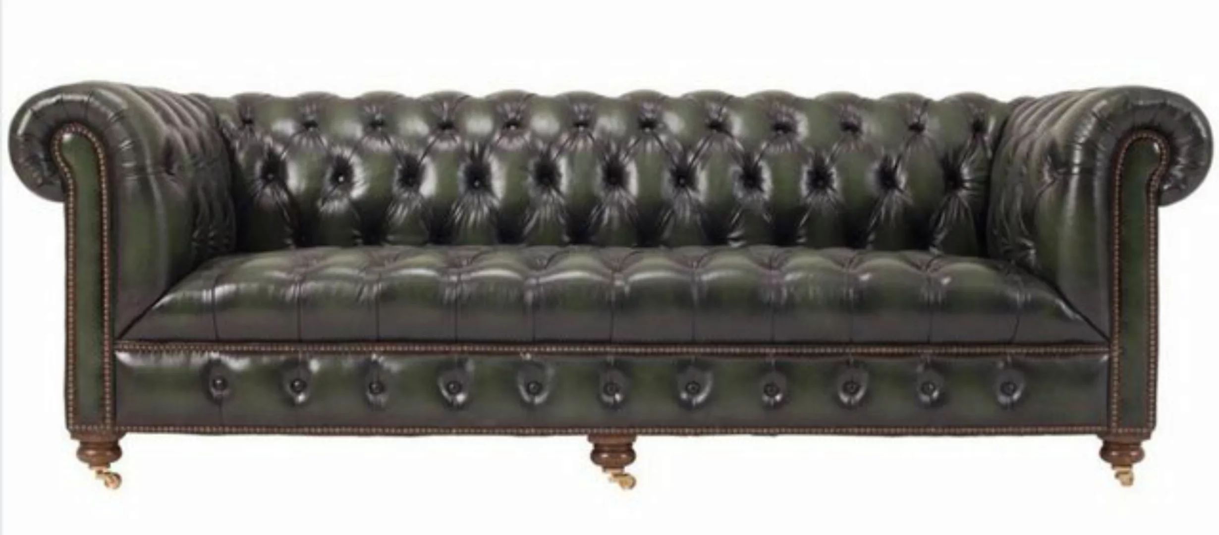 JVmoebel Chesterfield-Sofa Kunstleder Chesterfield Couch Polster Garnitur S günstig online kaufen