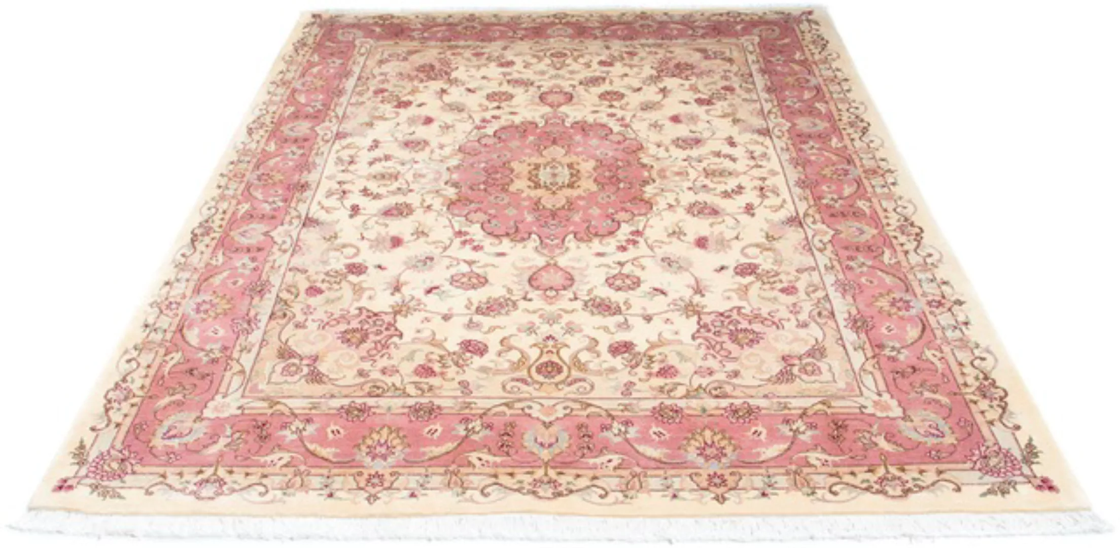 morgenland Orientteppich »Perser - Täbriz - Royal - 240 x 170 cm - beige«, günstig online kaufen