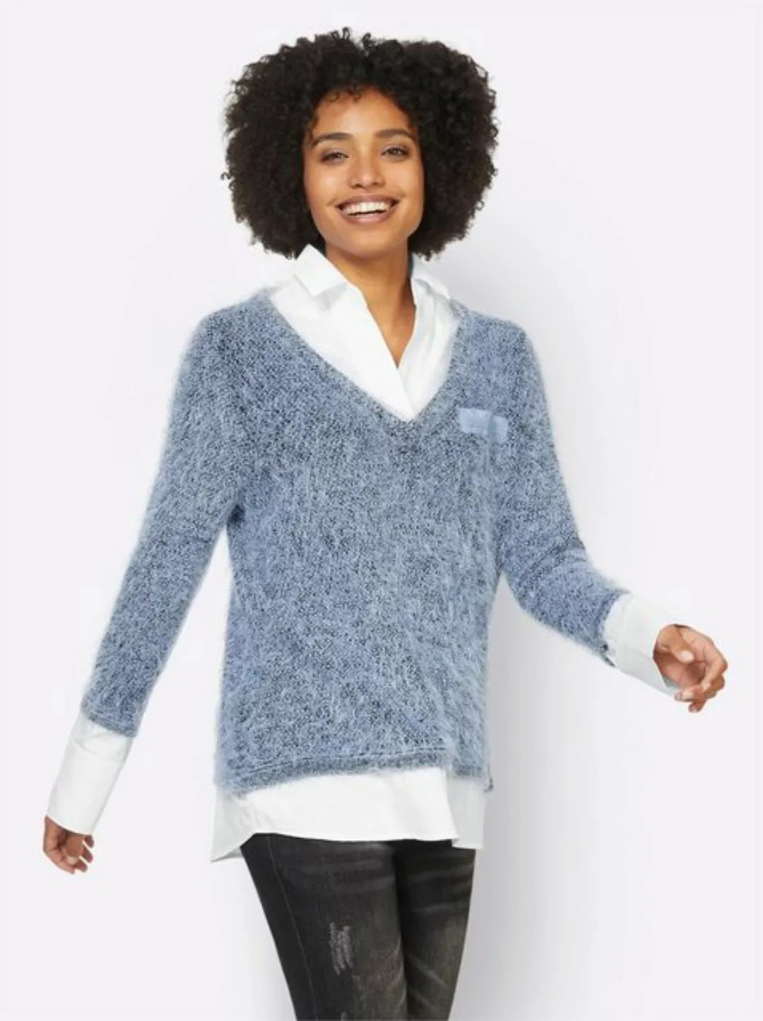 heine Strickpullover 2-in-1-Pullover günstig online kaufen