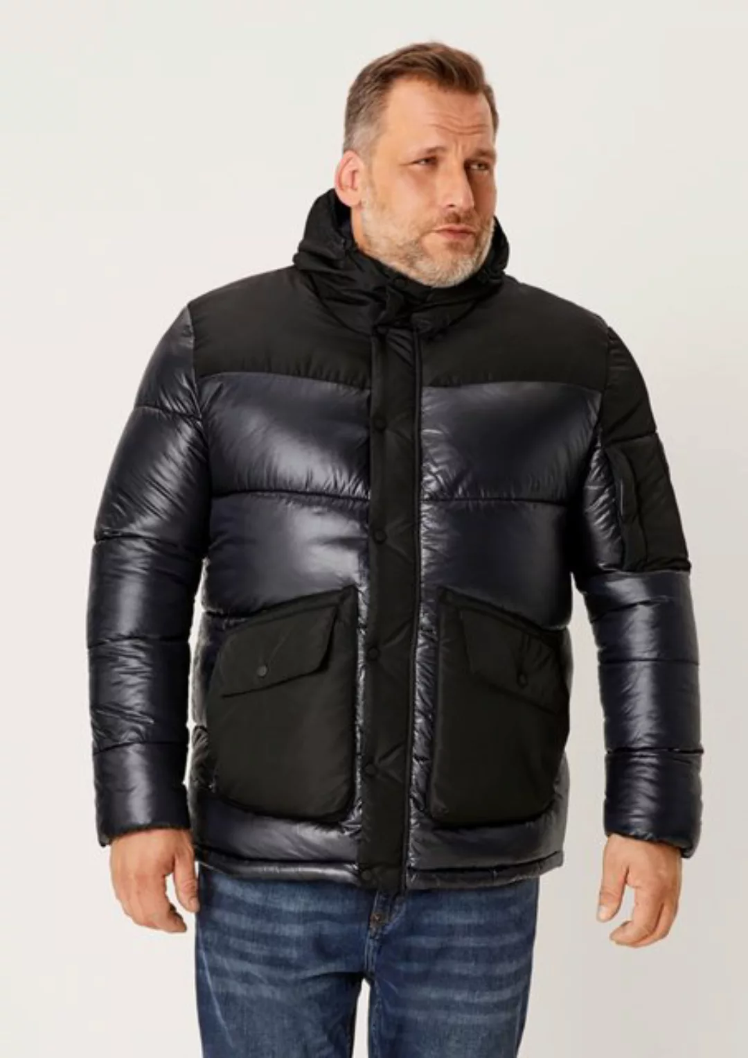 s.Oliver Outdoorjacke Puffer Jacket im Fabricmix günstig online kaufen