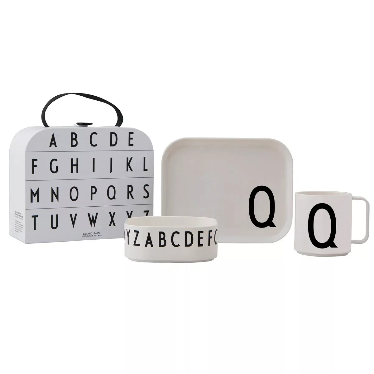 Design Letters Kindergeschirr Set Q günstig online kaufen