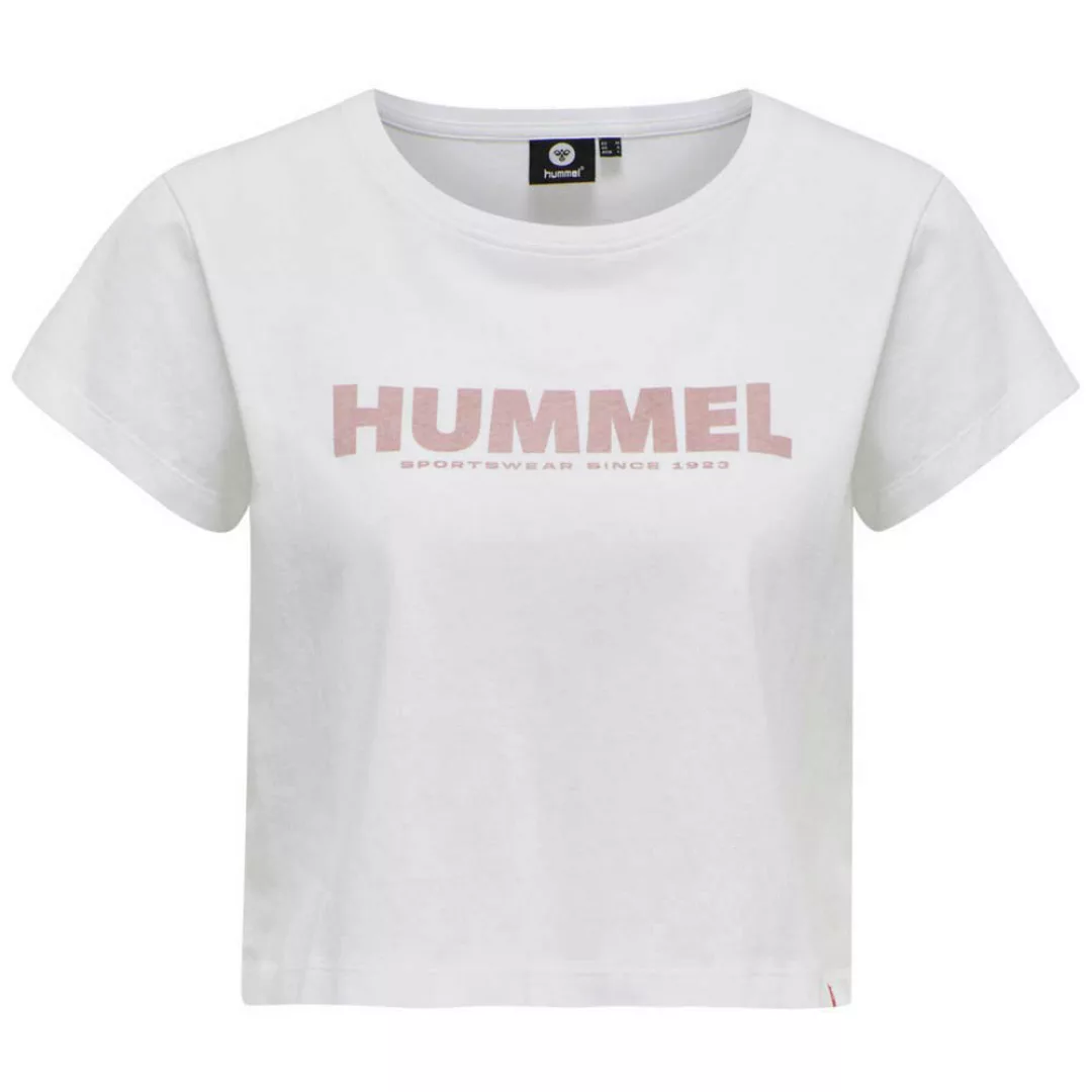 Hummel Legacy Cropped Kurzärmeliges T-shirt XL White günstig online kaufen