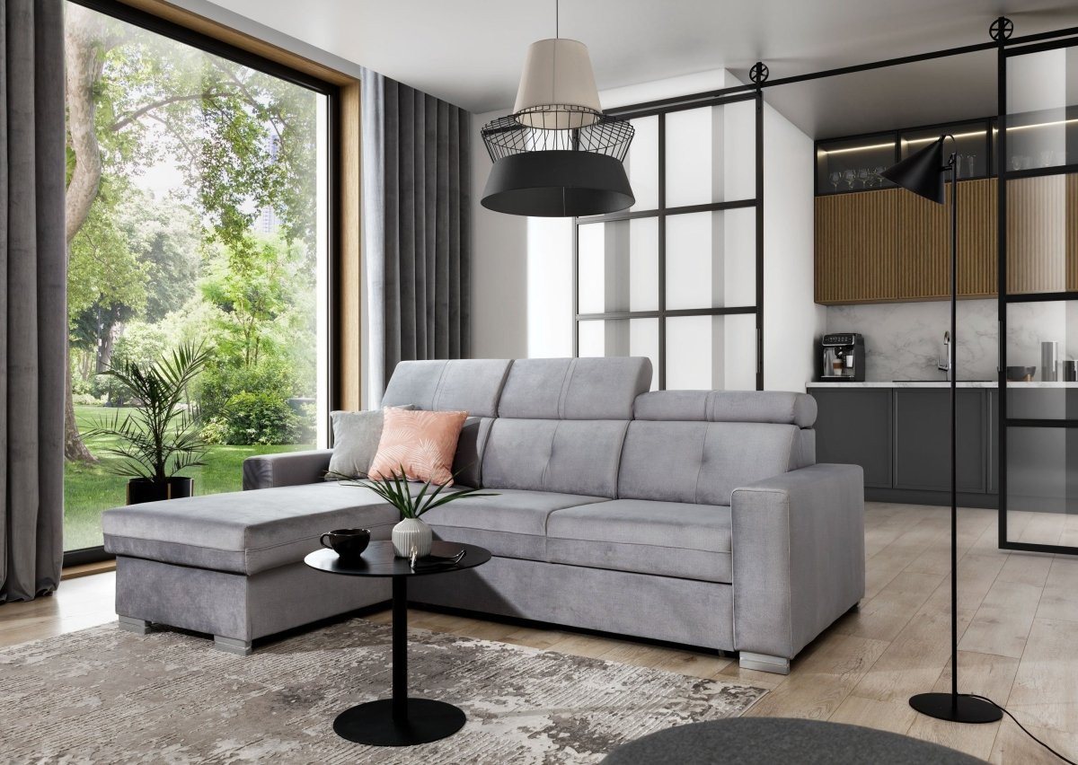 Luxusbetten24 Schlafsofa Designer Sofa Ferila, mit Schlaf- und Klappfunktio günstig online kaufen