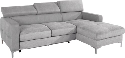 COTTA Ecksofa "Sammy L-Form", mit Kopfteilverstellung, wahlweise mit Bettfu günstig online kaufen