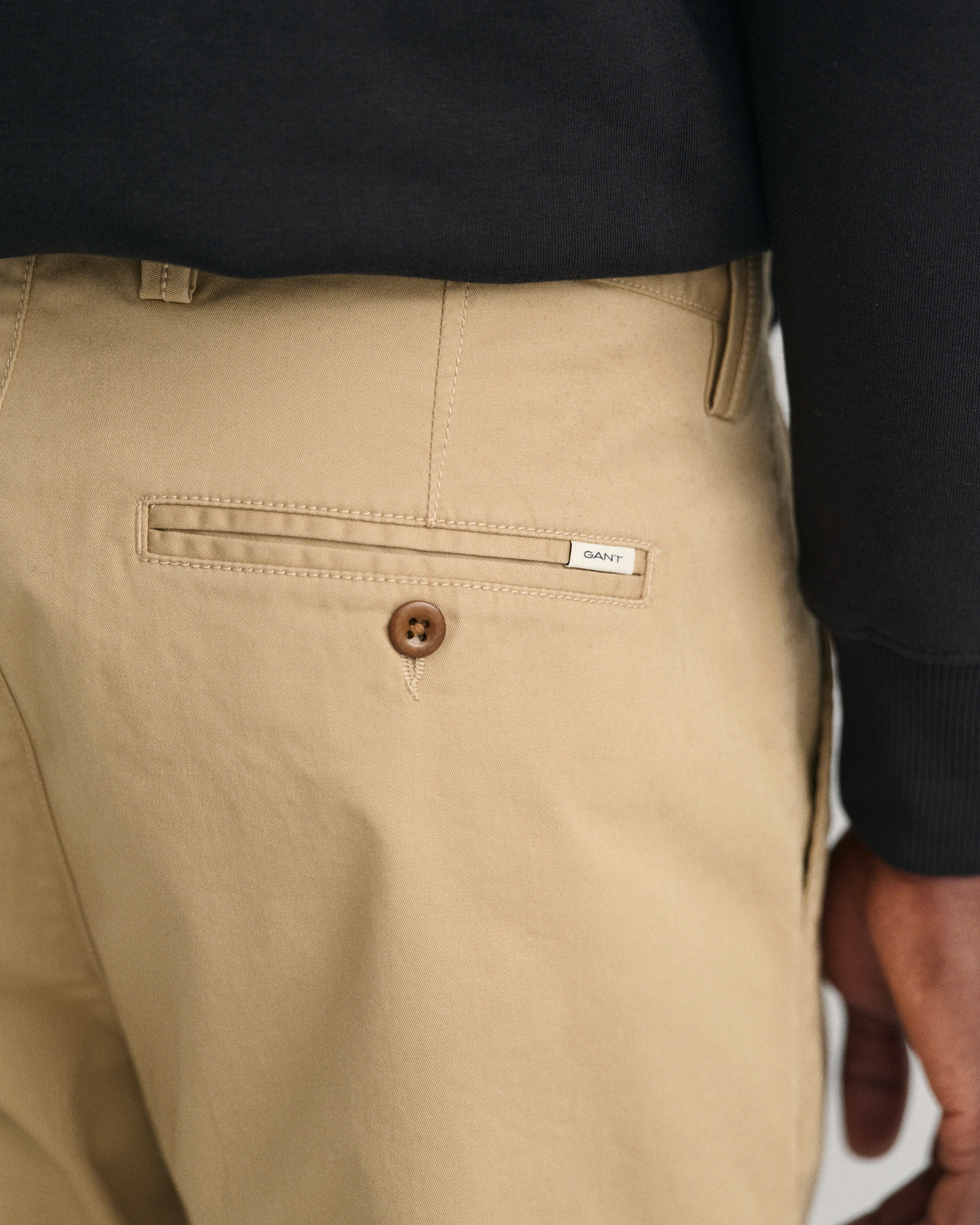 Gant Chinohose "REGULAR TWILL CHINOS", Regumit gefütterten Seitentaschen günstig online kaufen