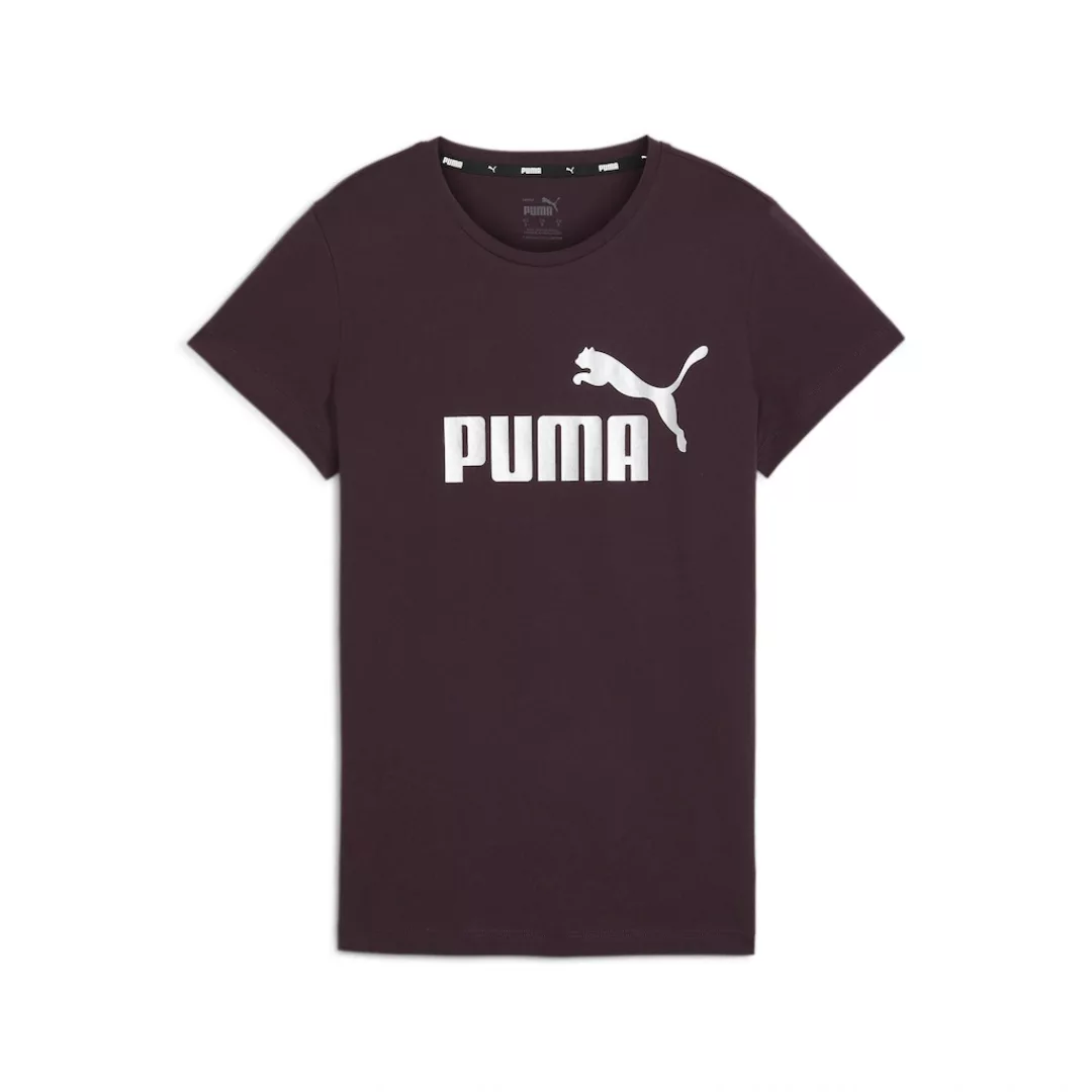 PUMA T-Shirt "Essentials+ Metallic Logo T-Shirt Damen" günstig online kaufen