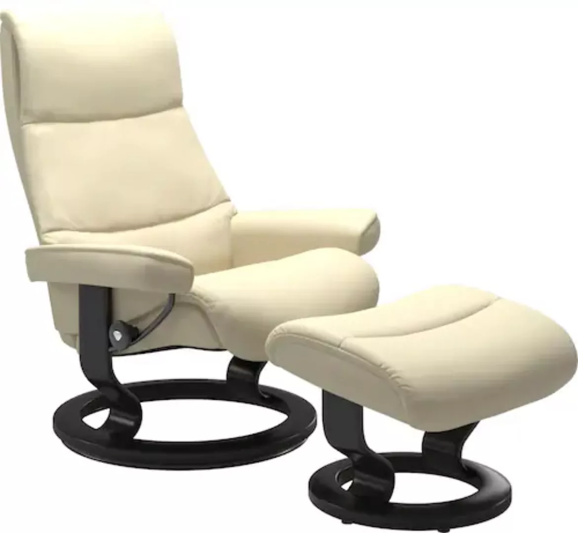 Stressless® Relaxsessel »View«, (Set, Relaxsessel mit Hocker), mit Classic günstig online kaufen