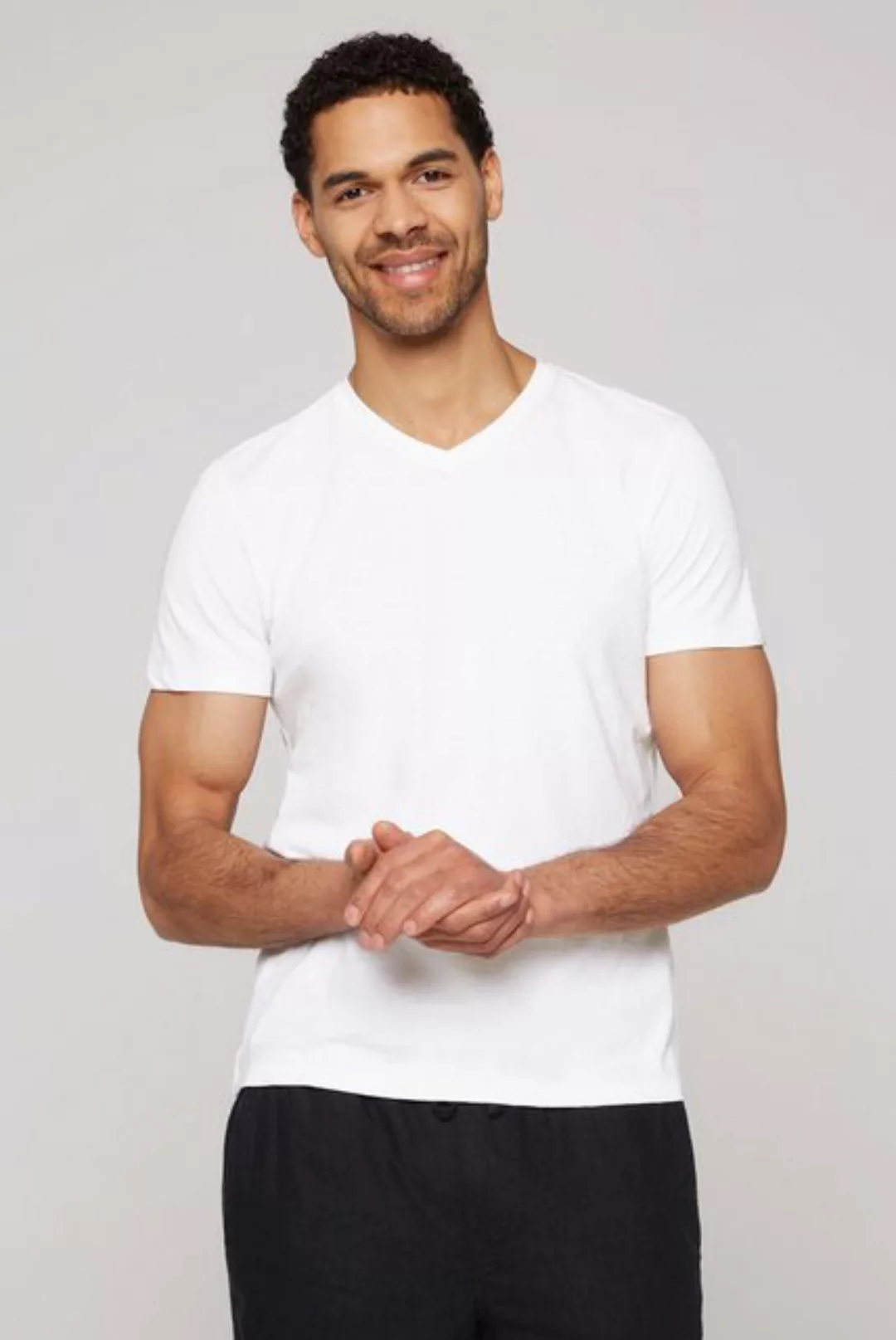 CAMP DAVID V-Shirt mit Baumwolle günstig online kaufen