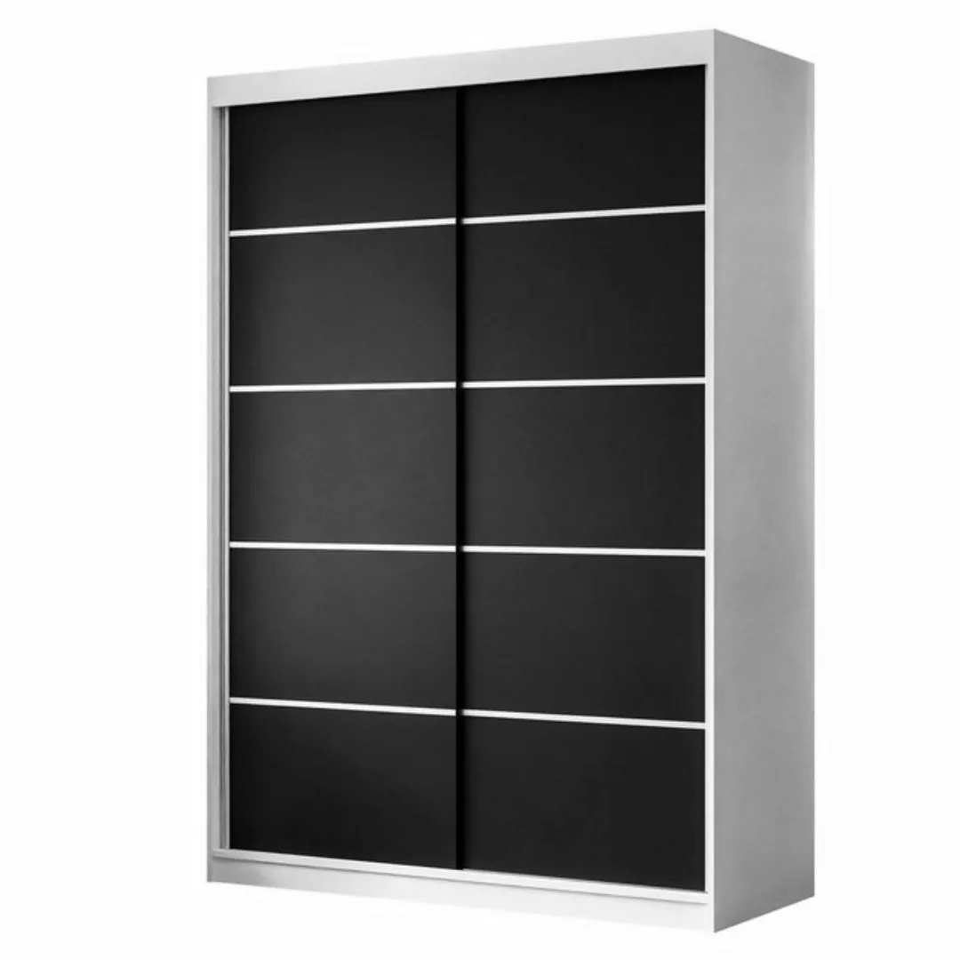 Lookway Kleiderschrank CAMARO PLUS 150 cm Schiebetürenschrank günstig online kaufen