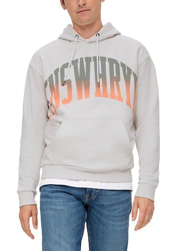 QS Kapuzensweatshirt mit einer Kängurutasche günstig online kaufen