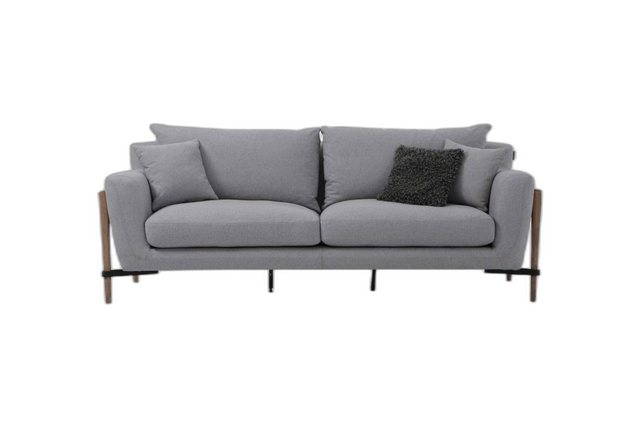 Xlmoebel 4-Sitzer Vier Plätz Sofa 4 Sitzer Textil Sofa Zeitgenössisches Woh günstig online kaufen