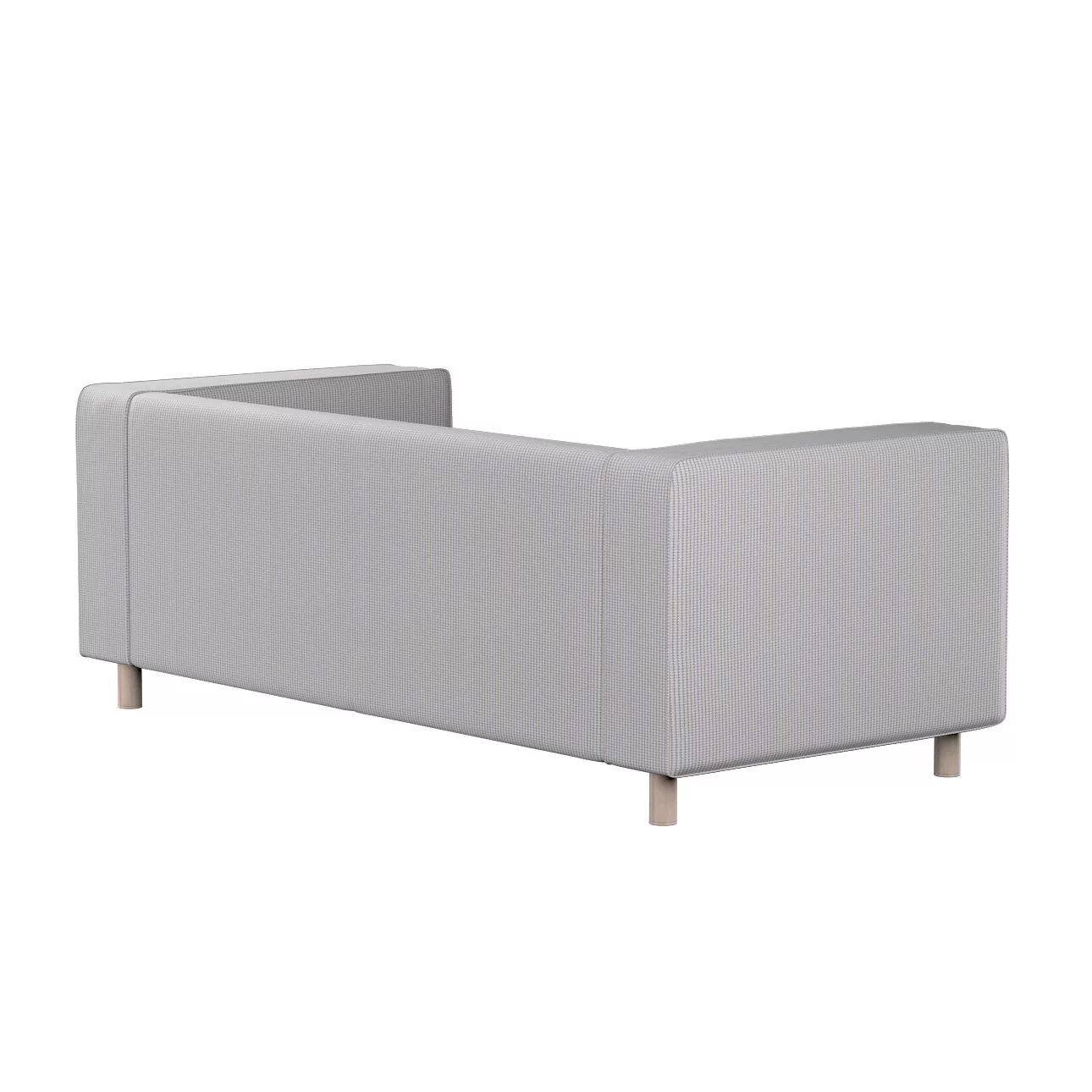 Bezug für Klippan 2-Sitzer Sofa, beige-blau, Sofahusse, Klippan 2-Sitzer, L günstig online kaufen