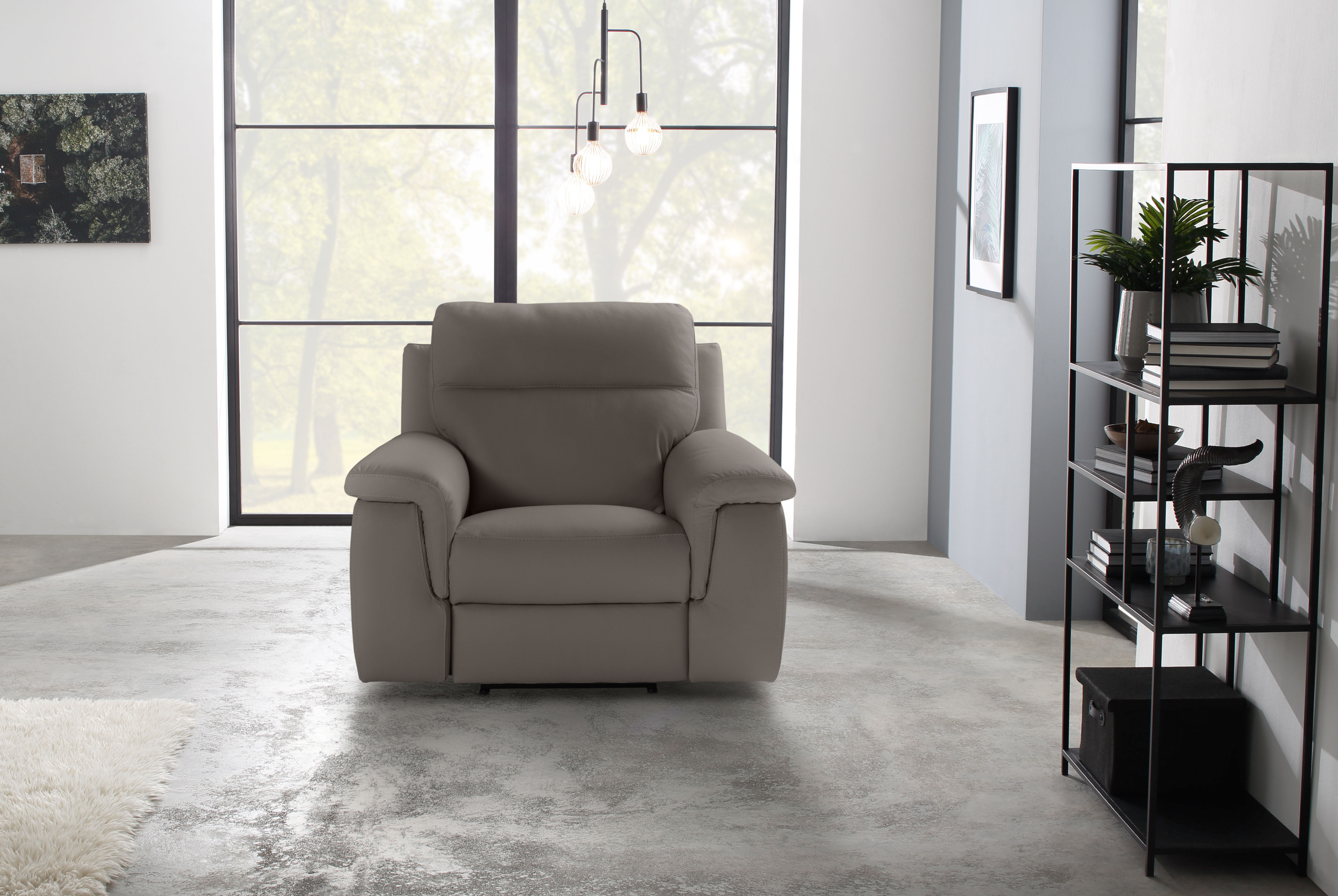 Nicoletti Home Sessel "Alan", inklusive Fußstütze, wahlweise mit Relaxfunkt günstig online kaufen