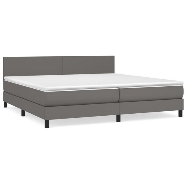 vidaXL Boxspringbett Bett Boxspringbett mit Matratze Kunstleder (200 x 200 günstig online kaufen