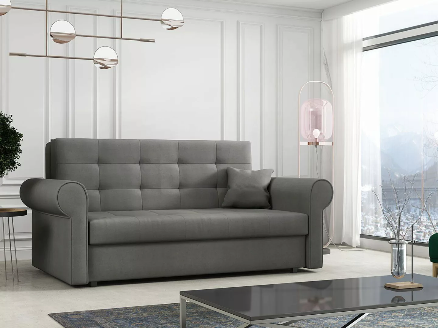 MIRJAN24 Schlafsofa Viva Silver III, 3 günstig online kaufen
