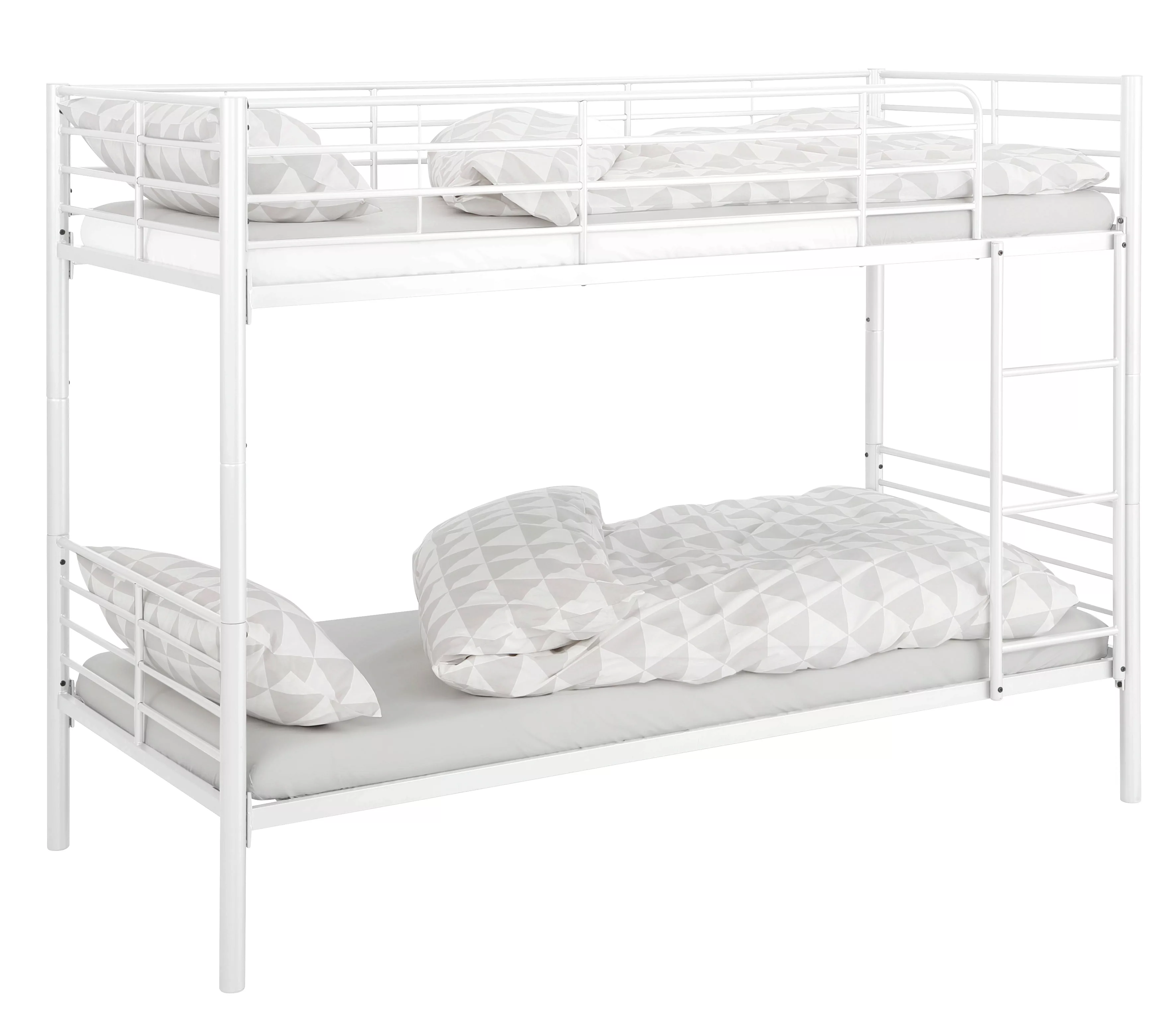 Lüttenhütt Etagenbett Hayo, Metallbett, Stockbett (teilbar in 2 Einzelbette günstig online kaufen