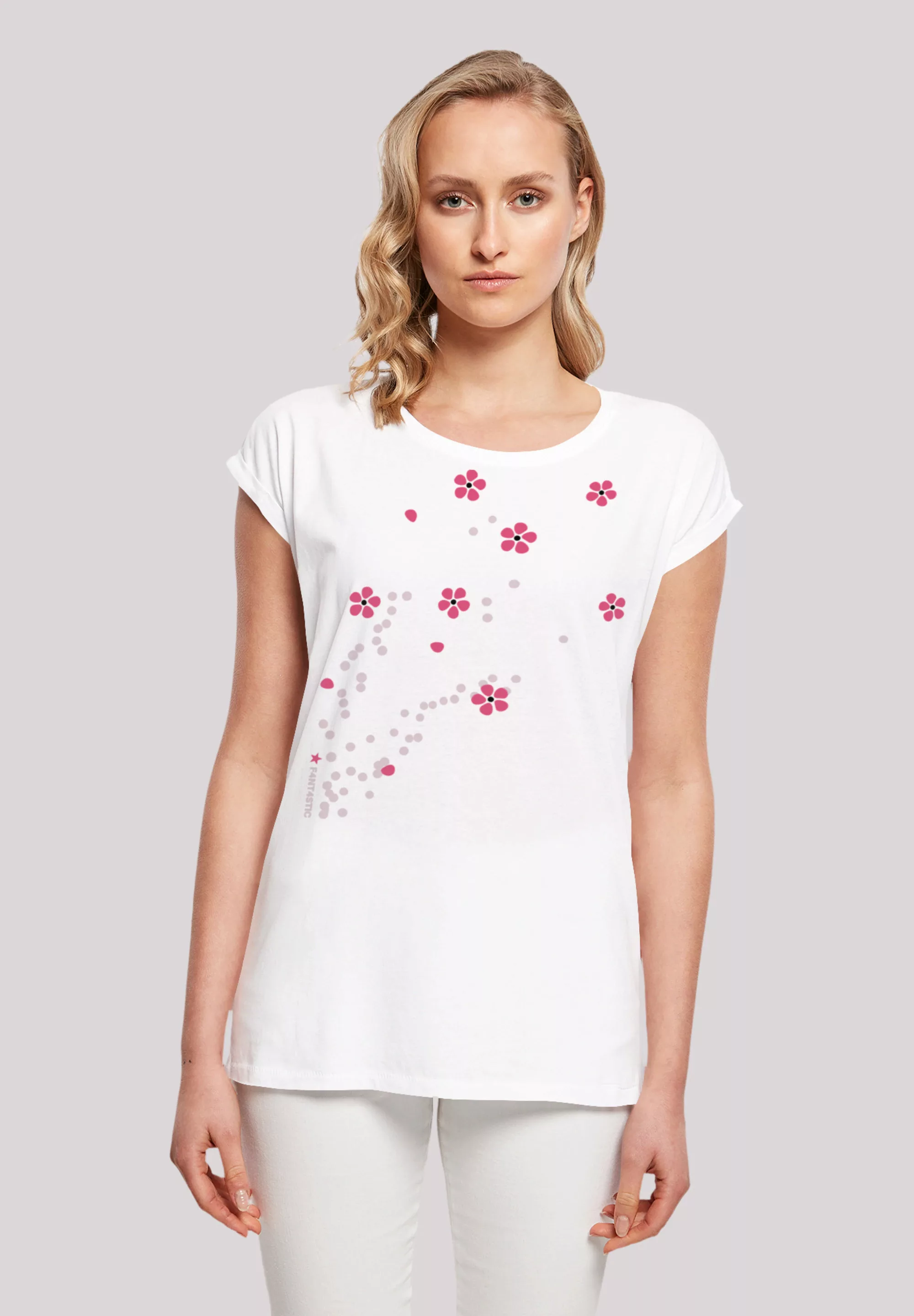 F4NT4STIC T-Shirt "Blumen Ranke" günstig online kaufen