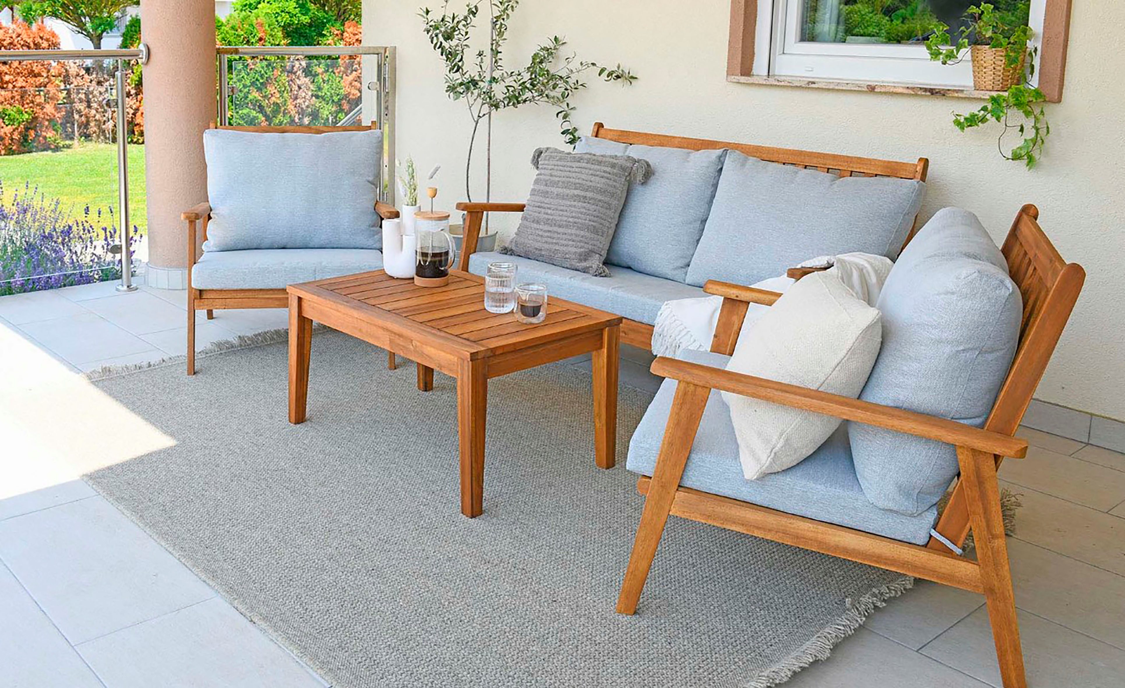 byLIVING Gartenlounge-Set "LA PALMA", (Set, 11 tlg., Lounge -Set, Gartenmöb günstig online kaufen