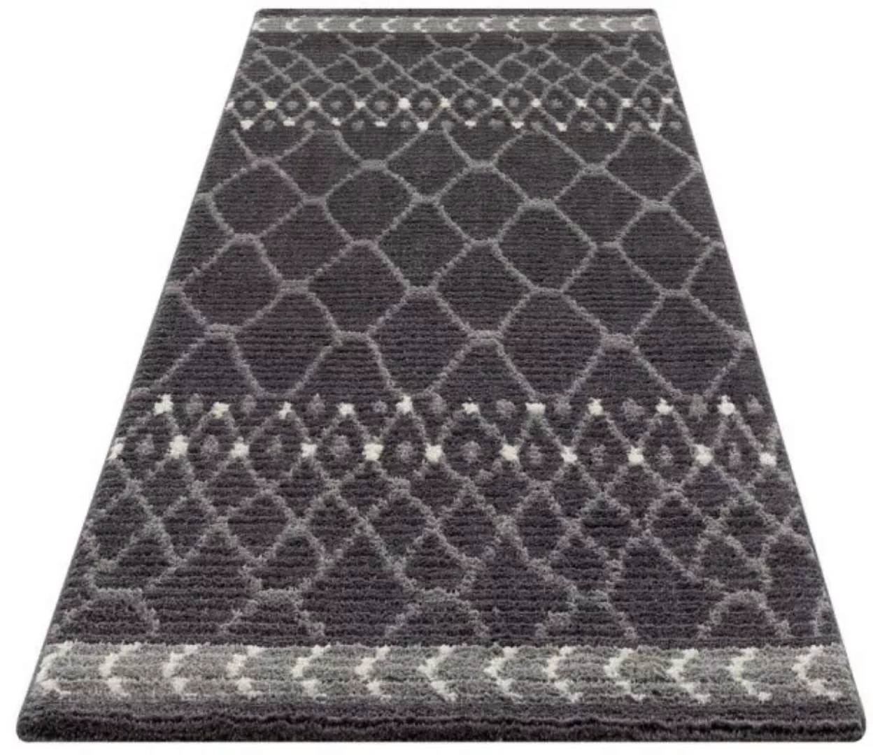 Carpet City Teppich »April 2312«, rechteckig, 10 mm Höhe, Boho-Teppich, bes günstig online kaufen