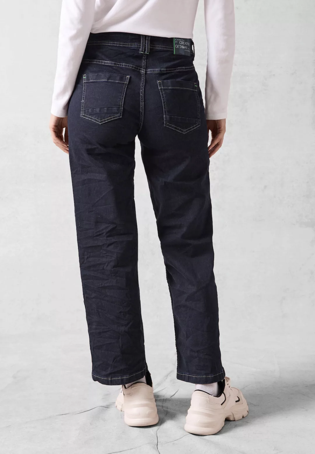 STREET ONE Gerade Jeans, 5-Pocket-Style günstig online kaufen