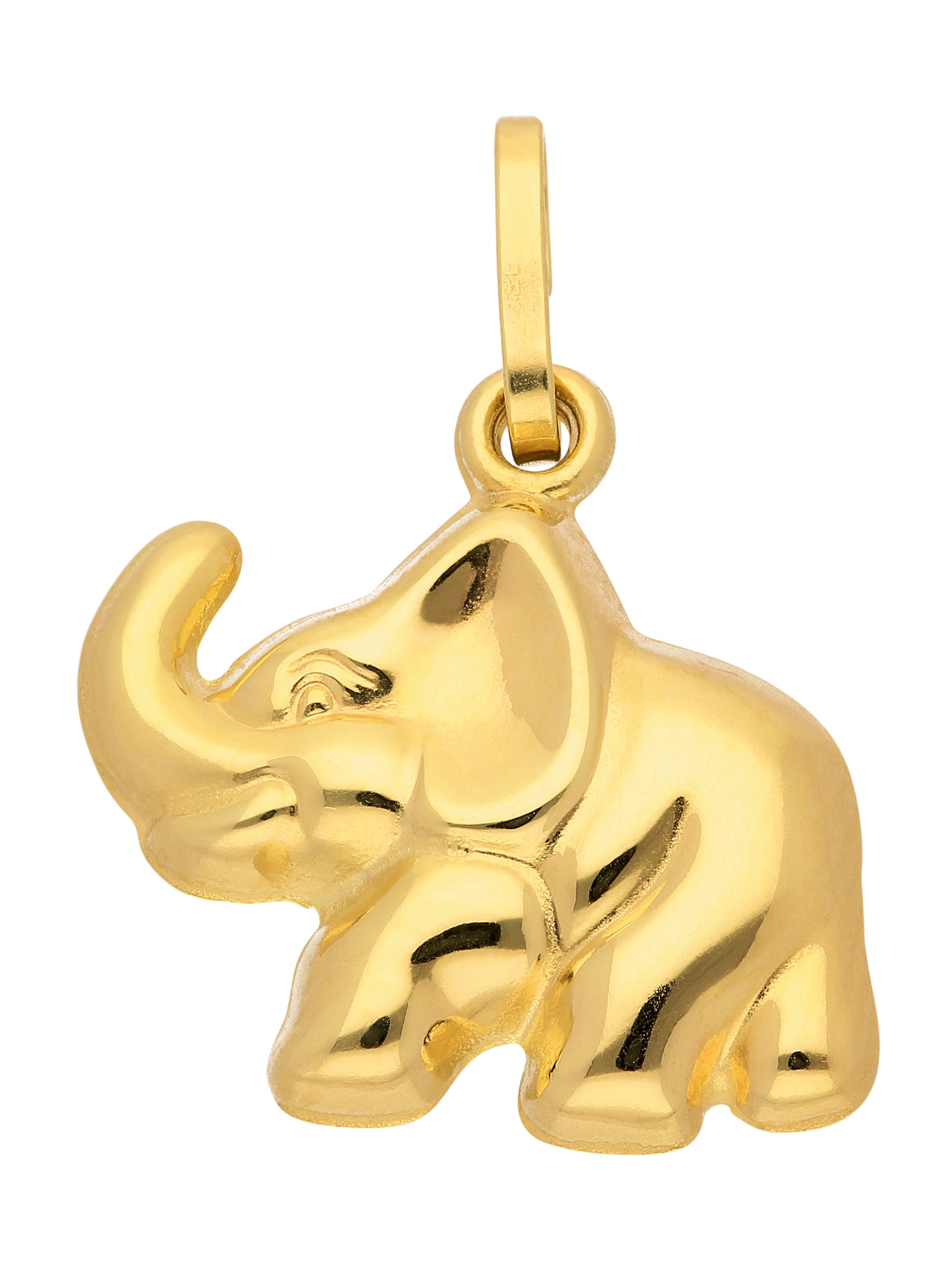Adelia´s Kettenanhänger "333 Gold Anhänger Elefant", Goldschmuck für Damen günstig online kaufen