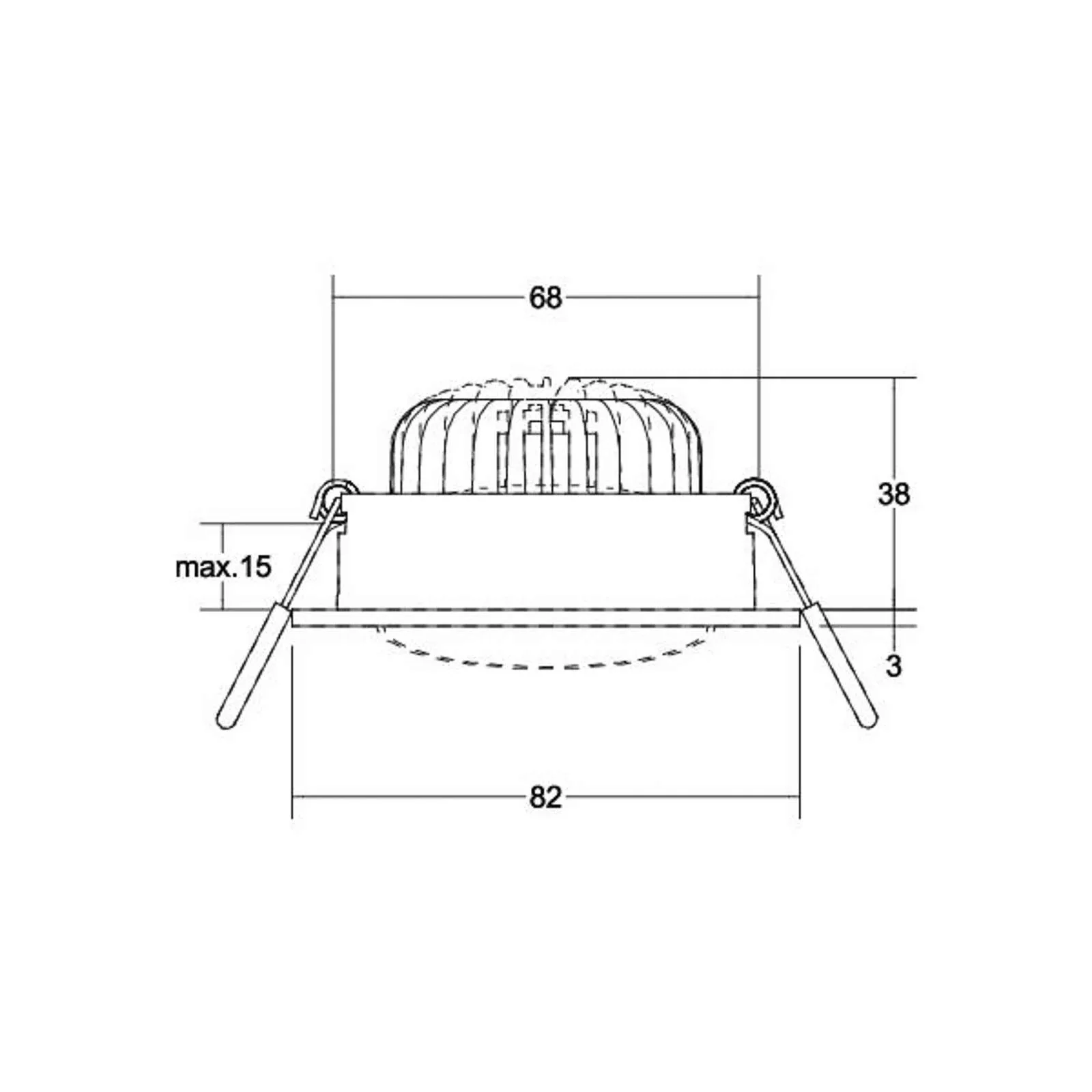 Brumberg LED-Einbaustrahlerset, DALI dimmbar - 41479173 günstig online kaufen