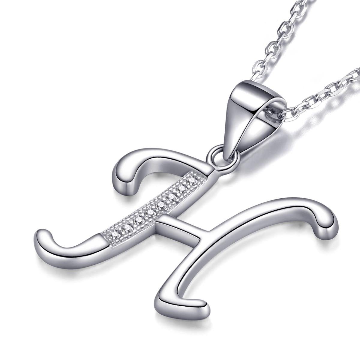 Morella Kette mit Anhänger Buchstabenkette Halskette günstig online kaufen