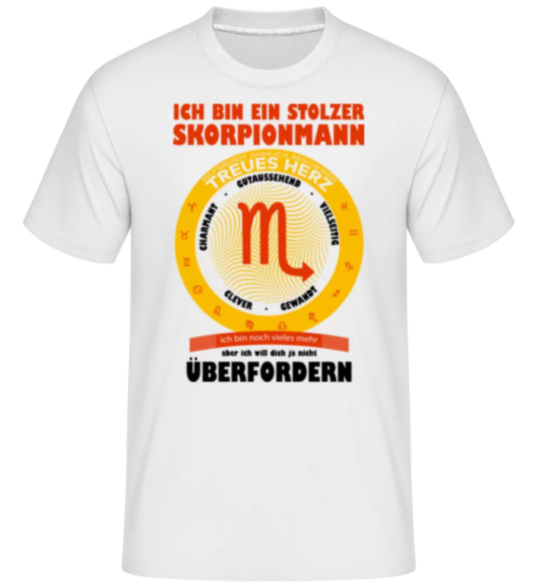 Skorpionmann Treues Herz · Shirtinator Männer T-Shirt günstig online kaufen