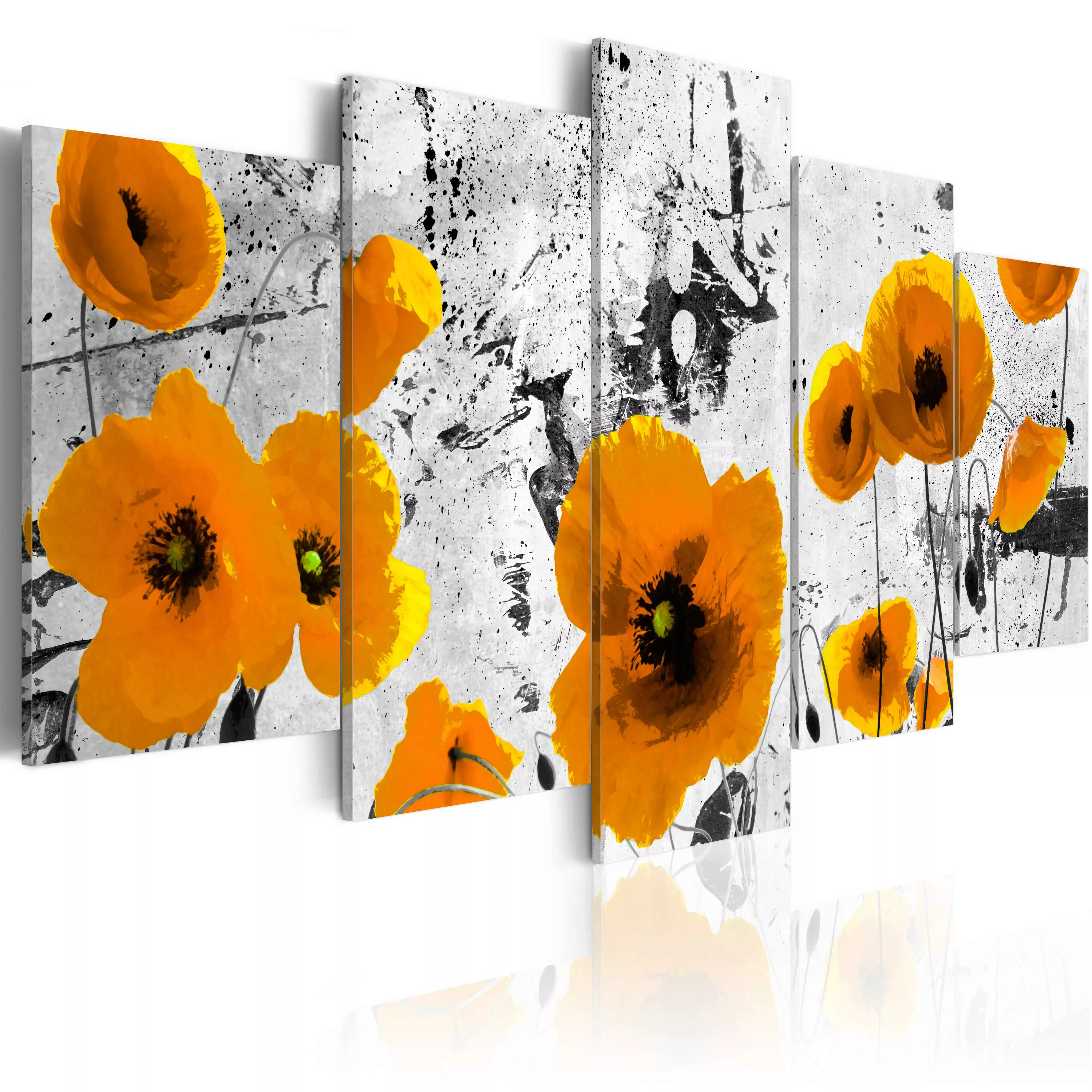 Wandbild - Poppies in the royal color günstig online kaufen