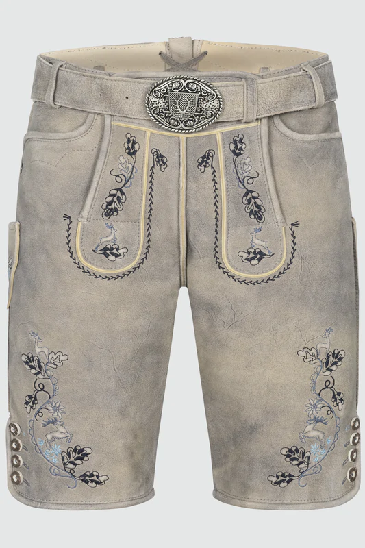 Lederhose Keanu mit Gürtel günstig online kaufen
