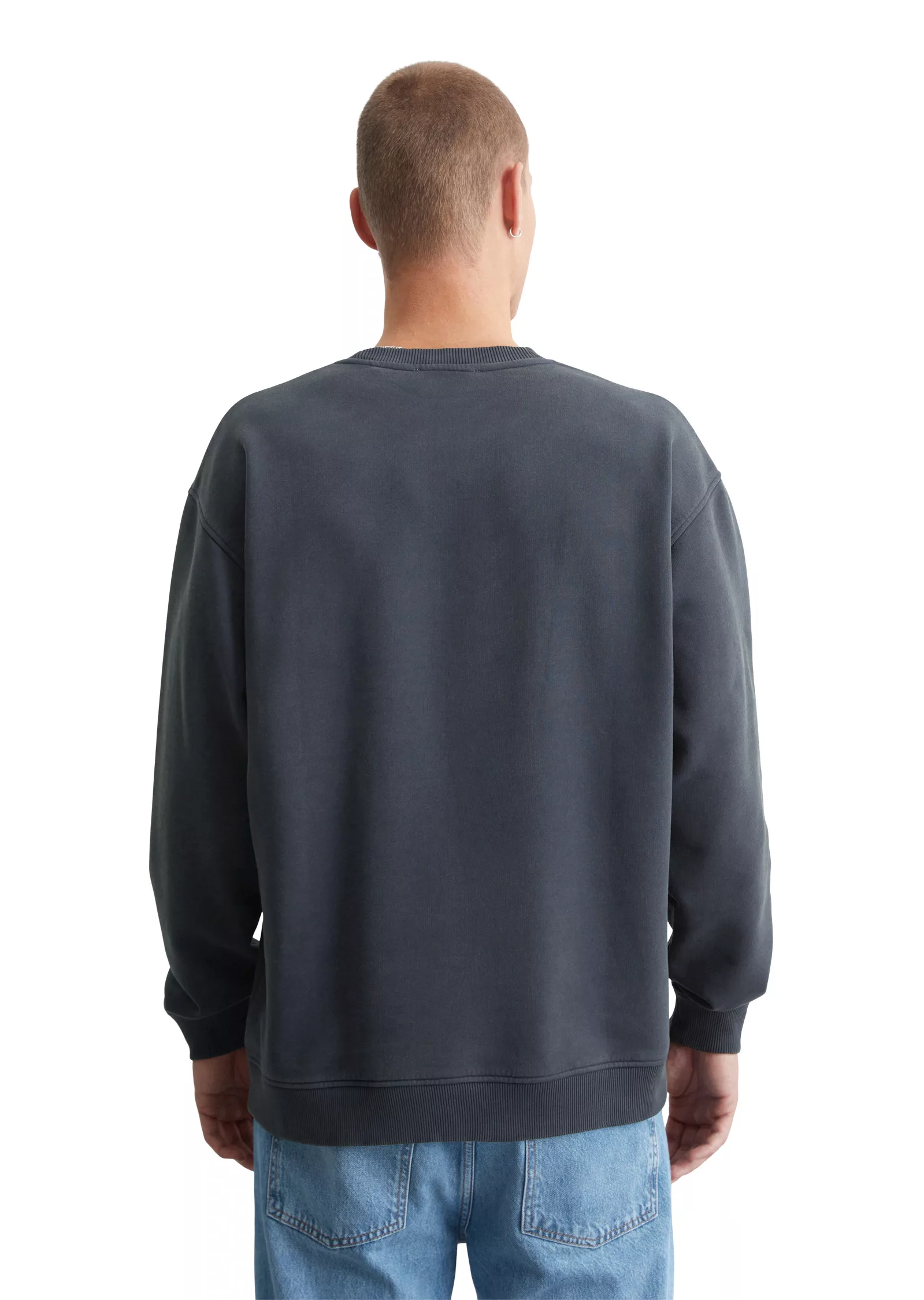 Marc OPolo DENIM Sweatshirt "aus reiner Bio-Baumwolle" günstig online kaufen