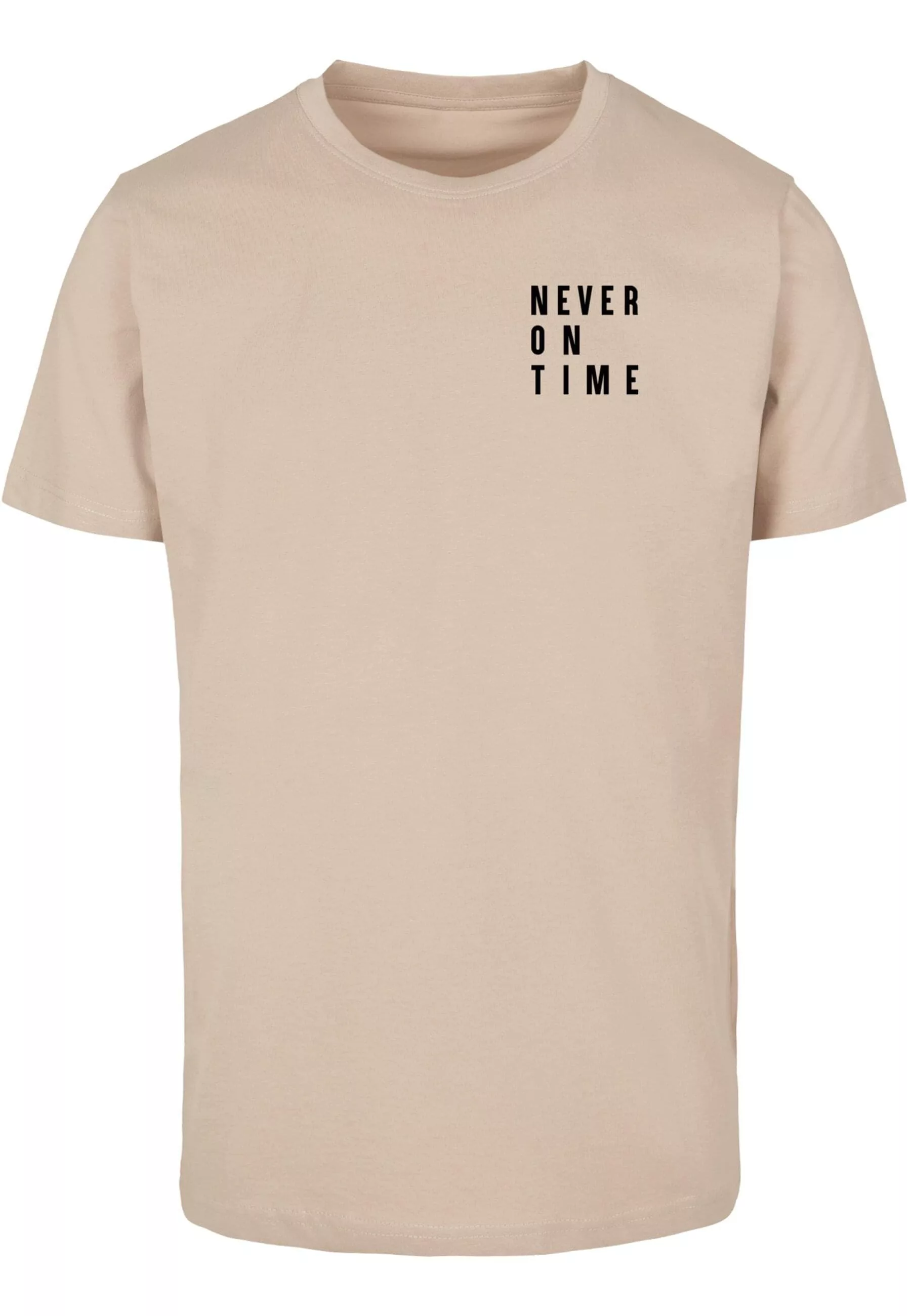 MisterTee Kurzarmshirt "MisterTee Damen Never On Time Tee", (1 tlg.) günstig online kaufen