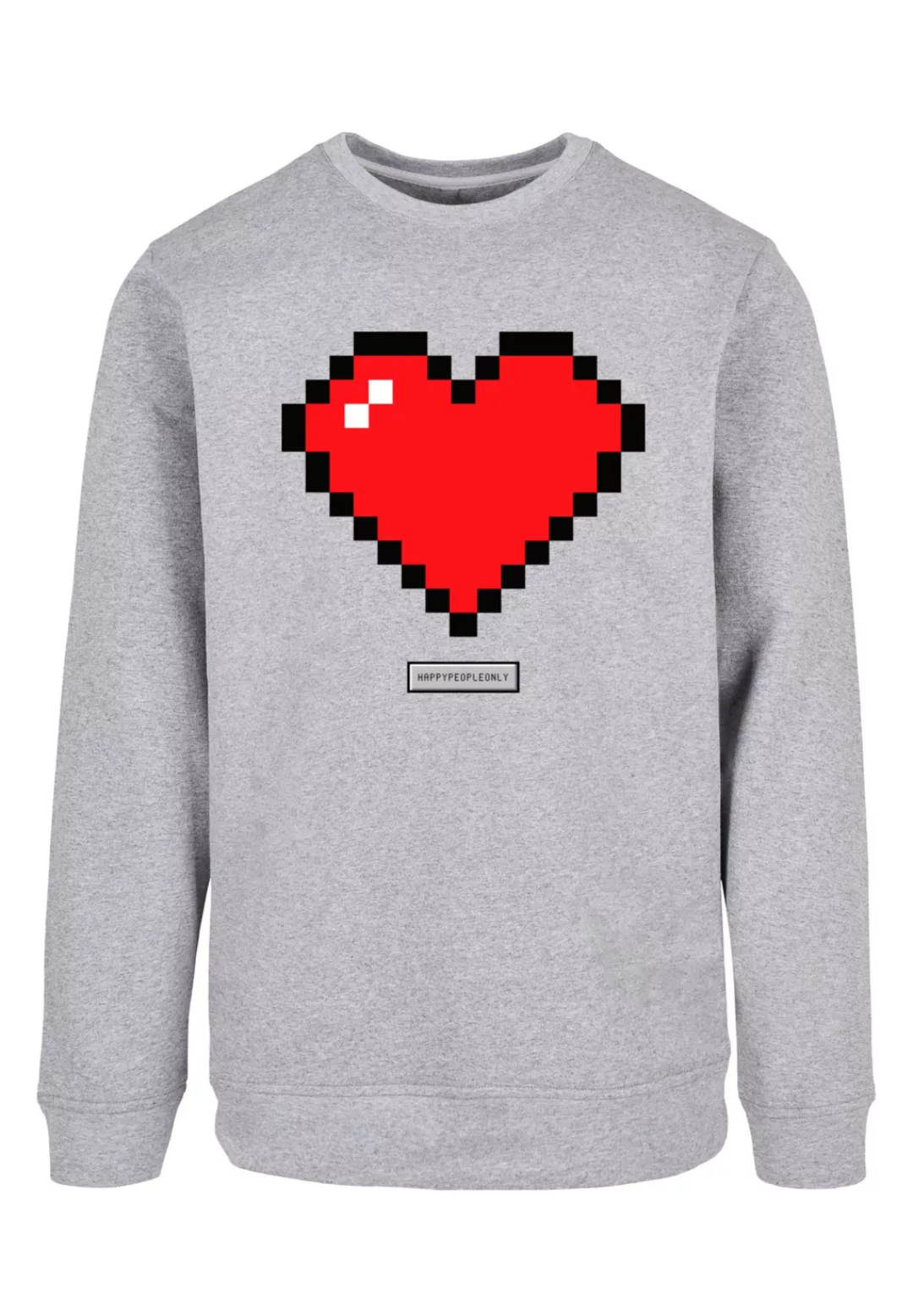 F4NT4STIC Kapuzenpullover "Pixel Herz Good Vibes Happy People", Print günstig online kaufen