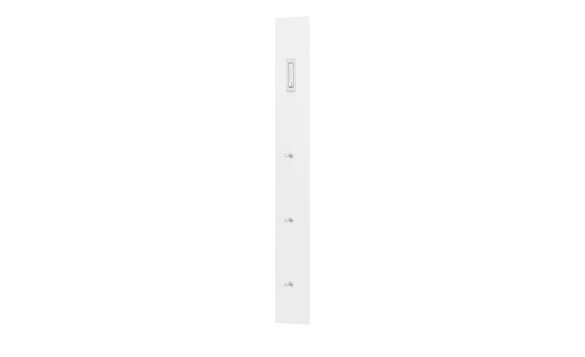 Garderobenpaneel  Ambato - weiß - 14 cm - 120 cm - 6,3 cm - Sconto günstig online kaufen