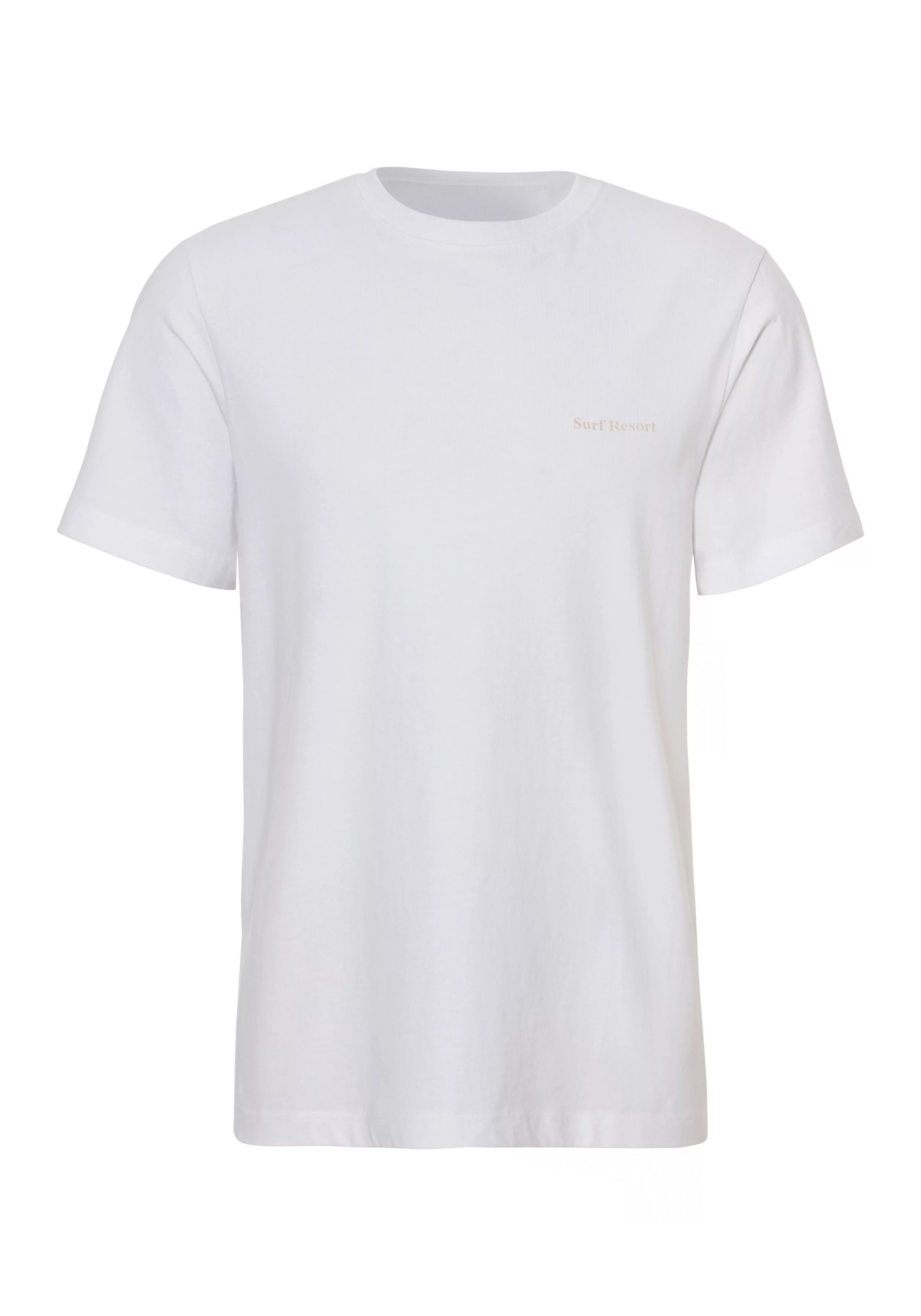 John Devin T-Shirt mit großem Rückendruck, Regular Fit, Kurzarm, Freizeitsh günstig online kaufen