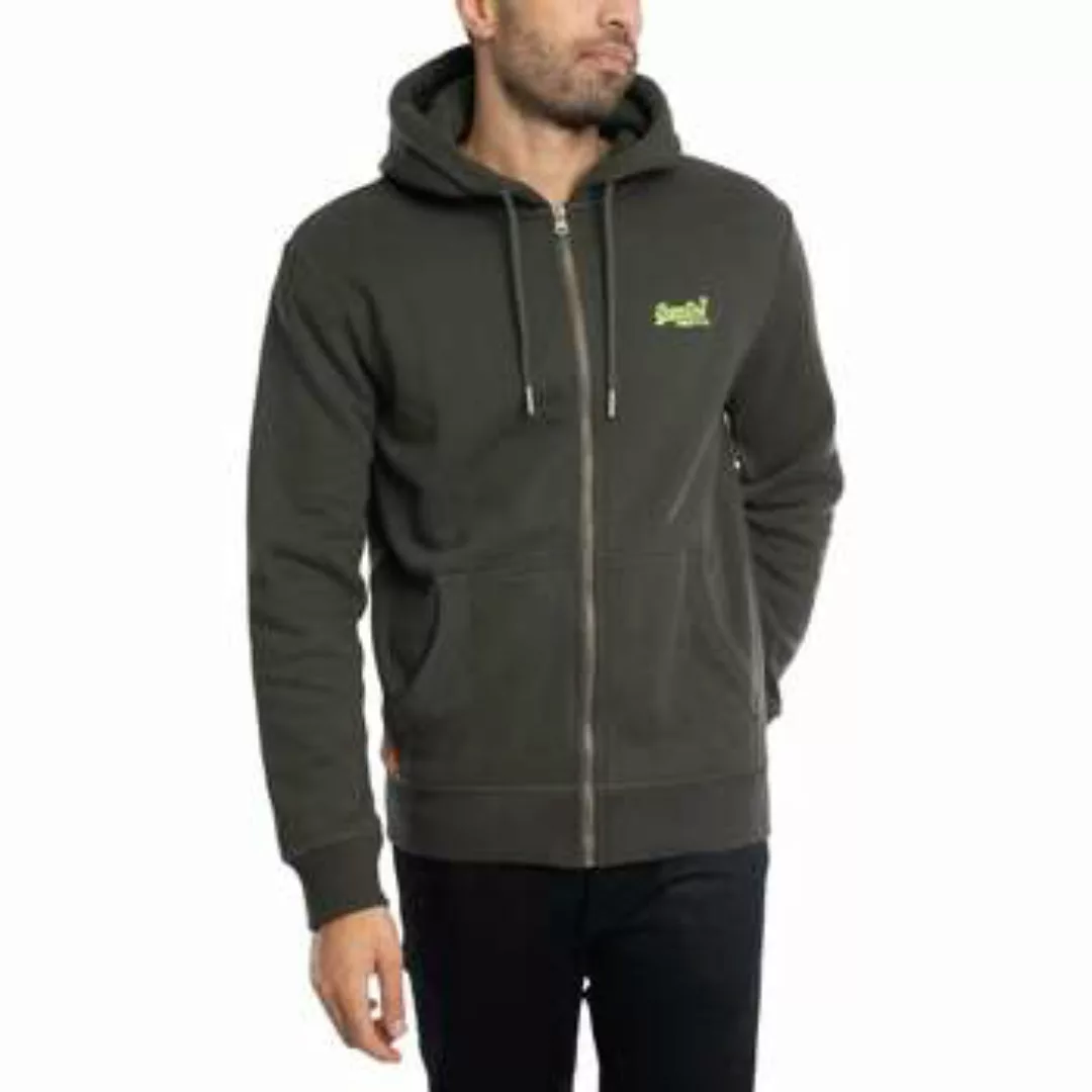 Superdry  Sweatshirt Essential Logo-Kapuzenpullover mit Reißverschluss günstig online kaufen