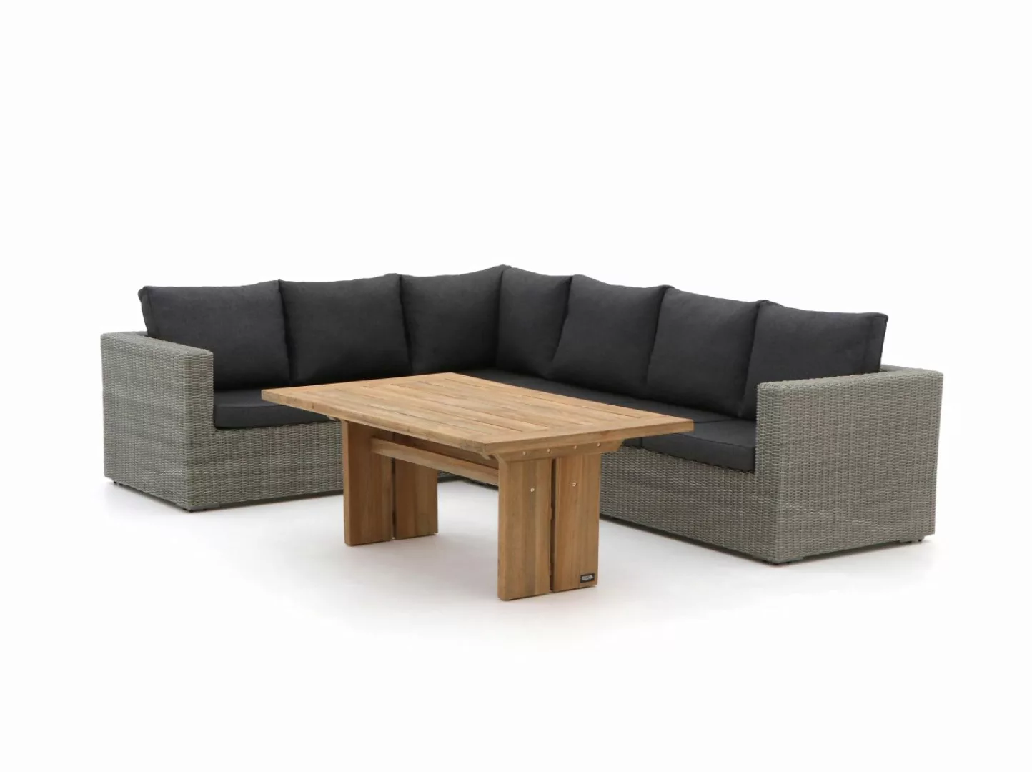 Intenso Carpino/ROUGH-L Sessel-Sofa Lounge-Set 4-teilig links günstig online kaufen