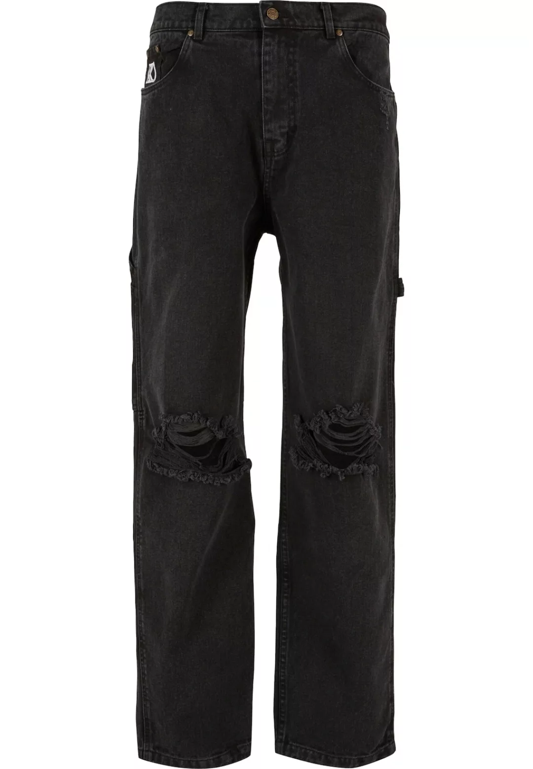 Karl Kani Bequeme Jeans "Karl Kani Herren KK Retro Baggy Workwear Knee Cut günstig online kaufen