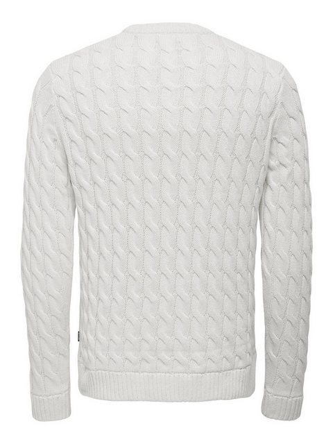 ONLY & SONS Strickpullover Strickpullover Rundhals Normal Fit langarm 7990 günstig online kaufen